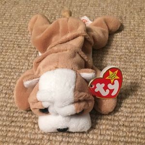 Wrinkles the Dog Beanie Baby